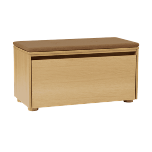 Umage Hideaway Veneered Cabinet With Door & Shelf Oak/Sugar Brown