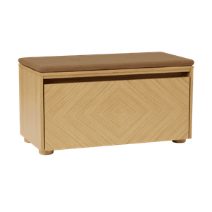 Umage Hideaway Grid Cabinet With Door & Shelf Oak/Sugar Brown