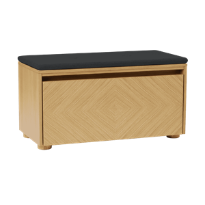 Umage Hideaway Grid Cabinet With Door & Shelf Oak/Shadow