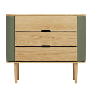 Umage Treasures Chest of Drawers Oak/Morning Meadows