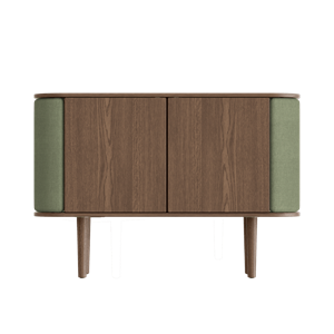 Umage Treasures Cabinet With 2 Doors Dark Oak/Morning Meadows