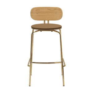 Umage Curious Barstool Sugar Brown/ Brass