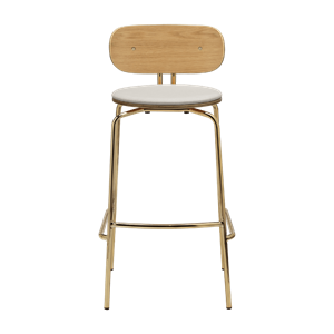 Umage Curious Barstool White Sands/ Brass