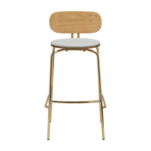 Umage Curious Barstool Sterling/ Brass