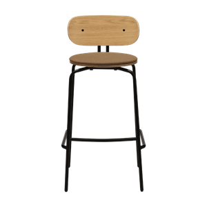 Umage Curious Barstool Sugar Brown/ Black