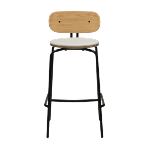 Umage Curious Barstool White Sands/ Black