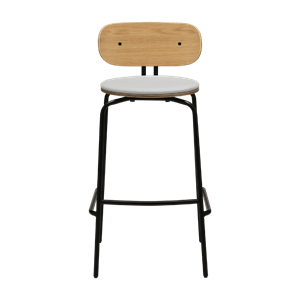 Umage Curious Barstool Sterling/ Black