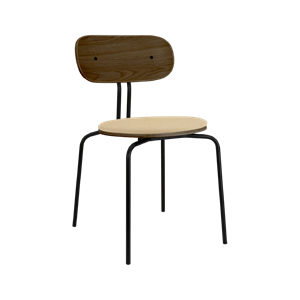 Umage Curious Dining Chair Smoked Oak/ Black/Summer Shine