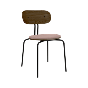 Umage Curious Dining Chair Smoked Oak/ Black/Stone Rose