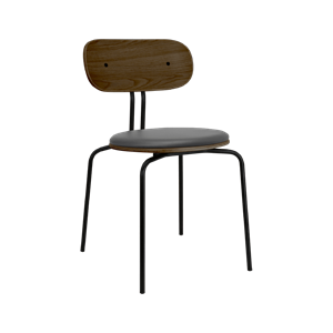 Umage Curious Dining Chair Smoked Oak/ Black/Anthracite