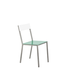 Valerie Objects Alu Dining Chair Green/ White