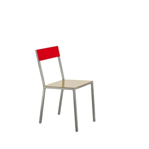 Valerie Objects Alu Dining Chair Curry/ Red