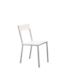 Valerie Objects Alu Dining Table Chair White/Ivory