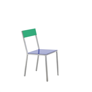 Valerie Objects Alu Dining Chair Dark Blue/ Green