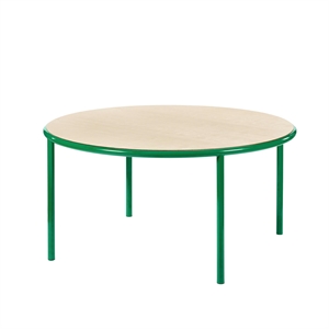 Valerie Objects Wooden Dining Table Ø150 Green/ Birch