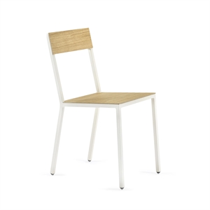 Valerie Objects Alu Dining Table Chair Wood/ White