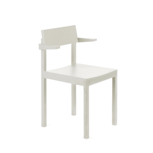 Valerie Objects Silent Dining Chair with Armrest Chalk