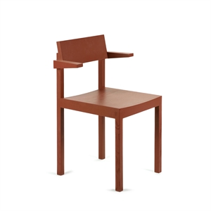 Valerie Objects Silent Dining Chair with Armrest Clay