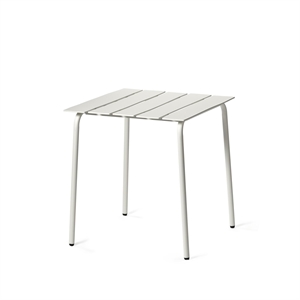 Valerie Objects Aligned Outdoor Dining Table 70x70 Off-White