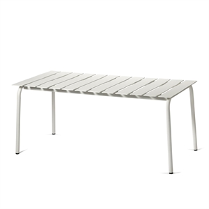 Valerie Objects Aligned Outdoor Dining Table 85x170 Off-White