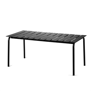 Valerie Objects Aligned Outdoor Dining Table 85x170 Black