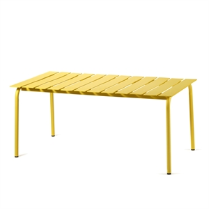 Valerie Objects Aligned Outdoor Dining Table 85x170 Yellow