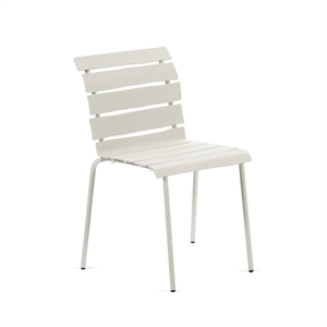 Valerie Objects Aligned Outdoor Dining Chair White
