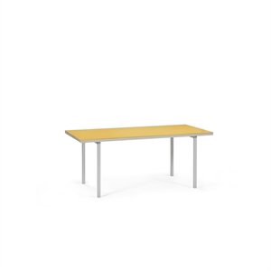 Valerie Objects Alu Dining Table 180x85 cm Yellow