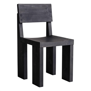 Vaarnii 001 Dining Chair Black Pine