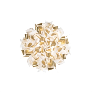 SLAMP Veli Aurea Wall/ Ceiling Light Medium White/Gold