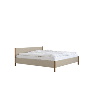Rye Sleep Veng Bed Frame 200x210 Clay/Oiled Oak
