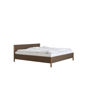 Rye Sleep Veng Bed Frame 140x200 Re-Wool 378/Oiled Oak