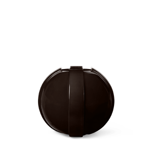Louise Roe Vinci 01 Vase Dark brown
