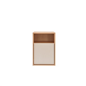 Vipp 672 Wall-Hung Bedside Table Light Oak
