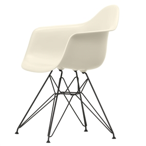 Vitra Eames Plastic DAR Dining Chair RE Pebble/ Black