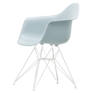 Vitra Eames Plastic RE DAR Dining Chair Ice Grey/ White