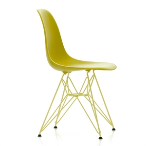 Vitra Eames Plastic RE DSR Dining Chair Mustard/Lemon