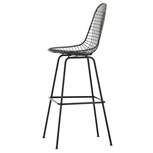 Vitra Eames Wire Bar Stool High Black