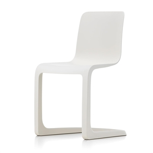 Vitra EVO-C Dining Table Chair Ivory