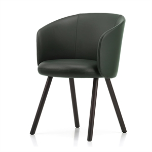 Vitra Mikado Dining Chair With Armrest Jade