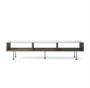 Decotique Vogue Coffee Table 45x165 Dark Oak/ Black