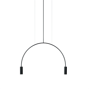 Estiluz Volta Pendant Black 2 Light Sources