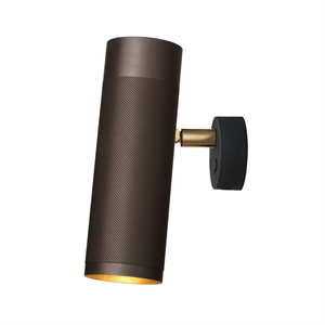 Thorup Copenhagen Cartridge Wall Lamp Brunette Brass