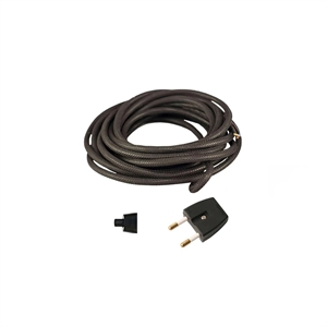 Thorup Copenhagen Cord & Switch Kit for Cartridge Wall Lamp Black