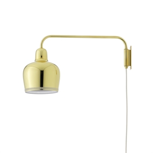 artek A330S Golden Bell Wall Lamp Brass
