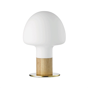 WATT A LAMP Mush Table Lamp Opal White