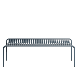Petite Friture WEEK-END Bench Without Back Gray Blue