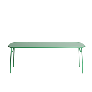 Petite Friture WEEK-END Rectangular Table 85x220 Mint Green