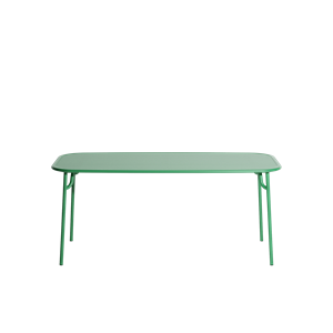 Petite Friture WEEK-END Rectangular Table 85x180 Mint Green
