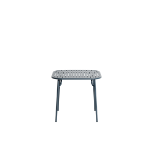 Petite Friture WEEK-END Square Table 85X85 Gray Blue